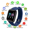116 Plus Smart Wristbands Tracker Pedometer