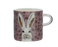 16 oz. Stoneware Mug with Pattern & Animal Image, 4 Styles ©