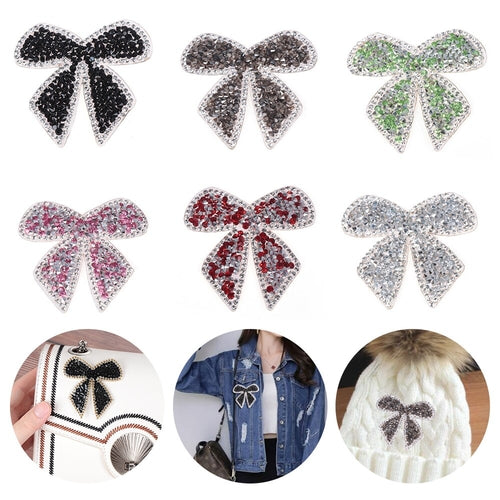 1PC Rhinestone Iron On Patches For Clothes