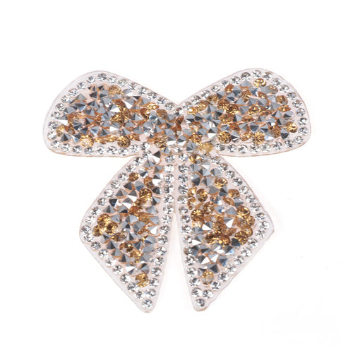 1PC Rhinestone Iron On Patches For Clothes