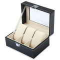 3 Slot Cavity Wrist Watch Storage Box