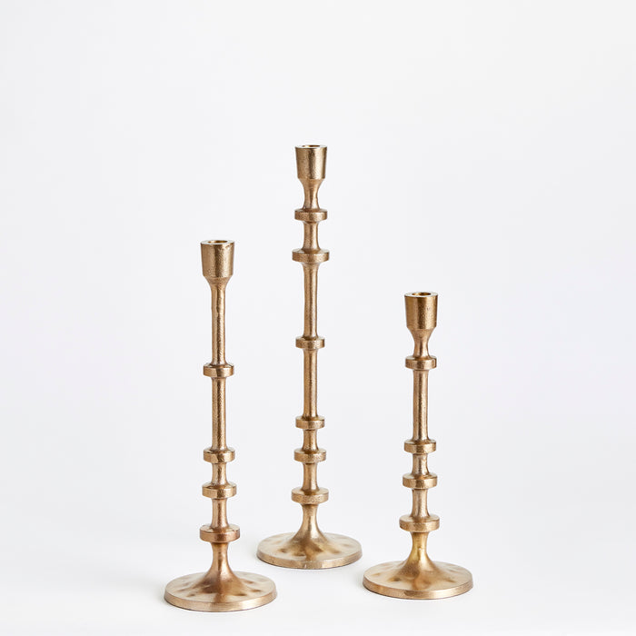 Abacus Taper Holders, Set Of 3 - View 2