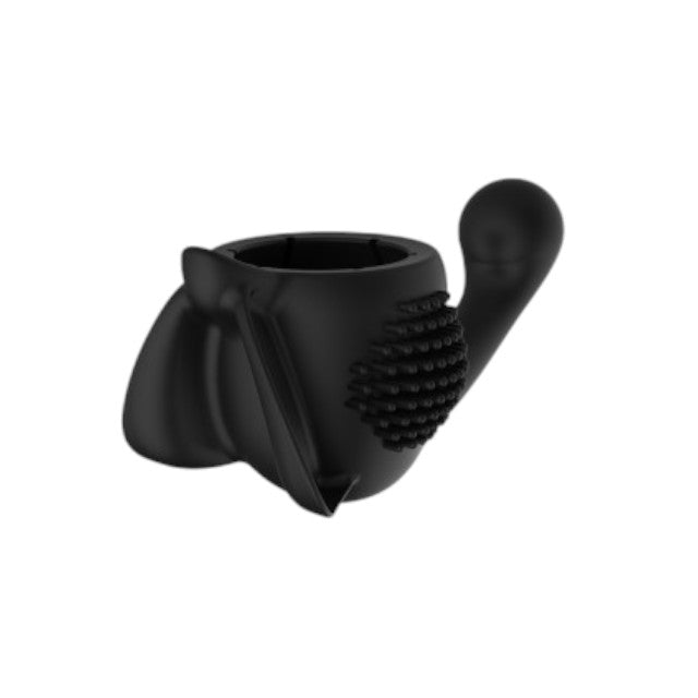 Accesoriu LOVENSE - DOMI, pentru stimularea intensă a femeilor, compatibil cu dispozitivul DOMI, 15 cm, culoarea negru