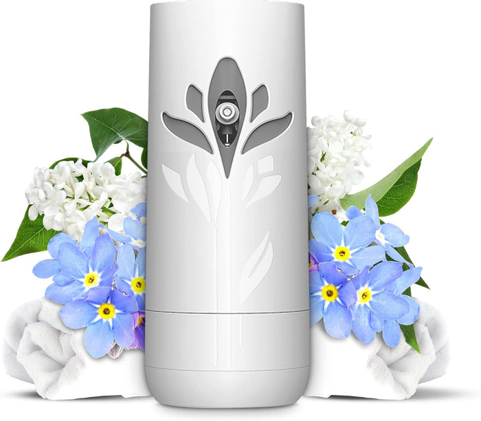 Air Wick Automatic Air Freshener Freshmatic Spray Kit (Crisp Linen & Lilac) 1 Gadget & 250ml Refill