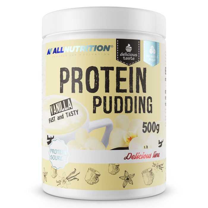 AllNutrition Vanilla Protein Pudding 500g - Out of Date