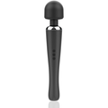 Aparat de masaj NAOMI WAND Super Strong, tip Hitachi, pentru corp si zone intime, 20 functii de vibratie, negru