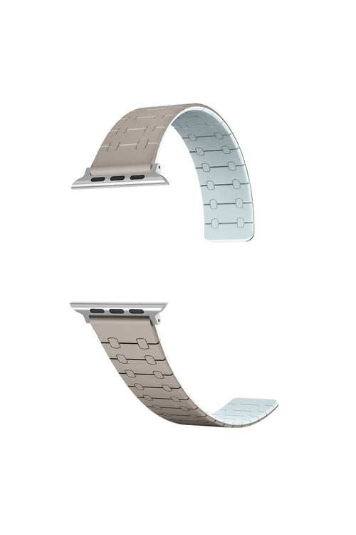 Apple Watch SE 2022 44mm Striped Magnetic Strap KRD111