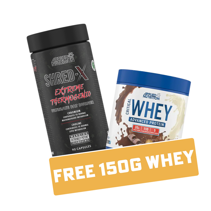 Applied Nutrition ABE Shred X 90 Capsules + Free Critical Whey 150g* - Special Offer
