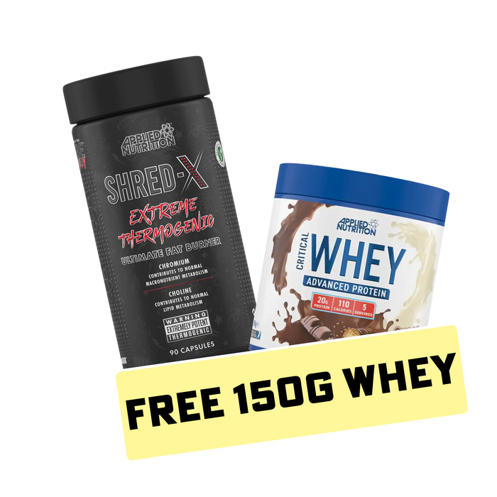 Applied Nutrition ABE Shred X 90 Capsules + Free Critical Whey 150g* - Special Offer
