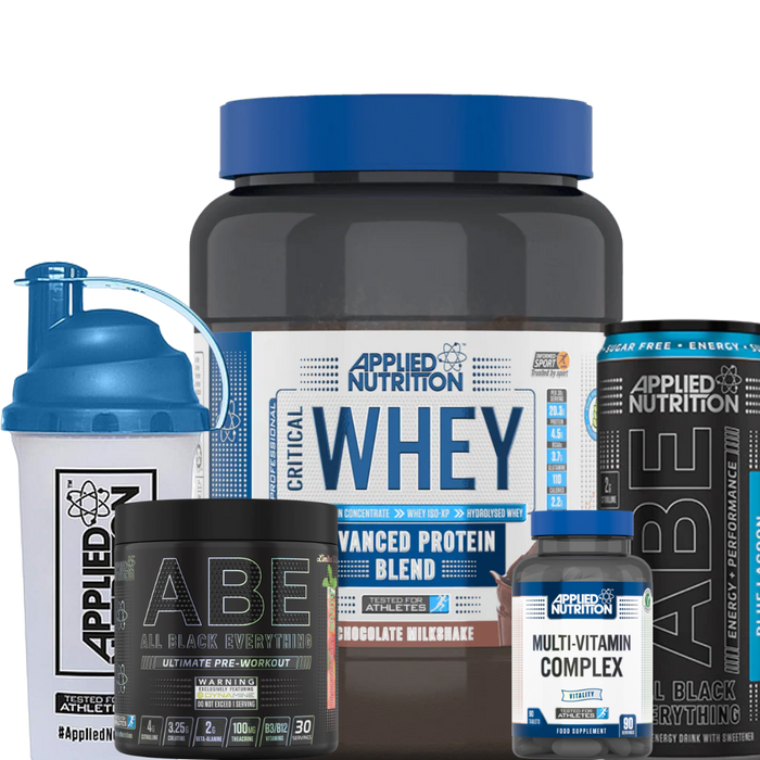 Applied Nutrition Bundle - Pre-Workout, Whey, Energy Drinks, Vitamins