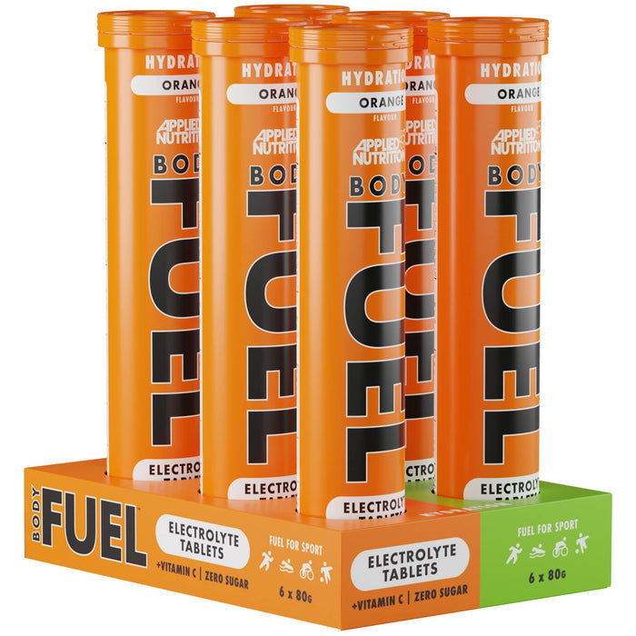 Applied Nutrition Orange Body Fuel Hydration 6 x 20 Effervescent Tablets