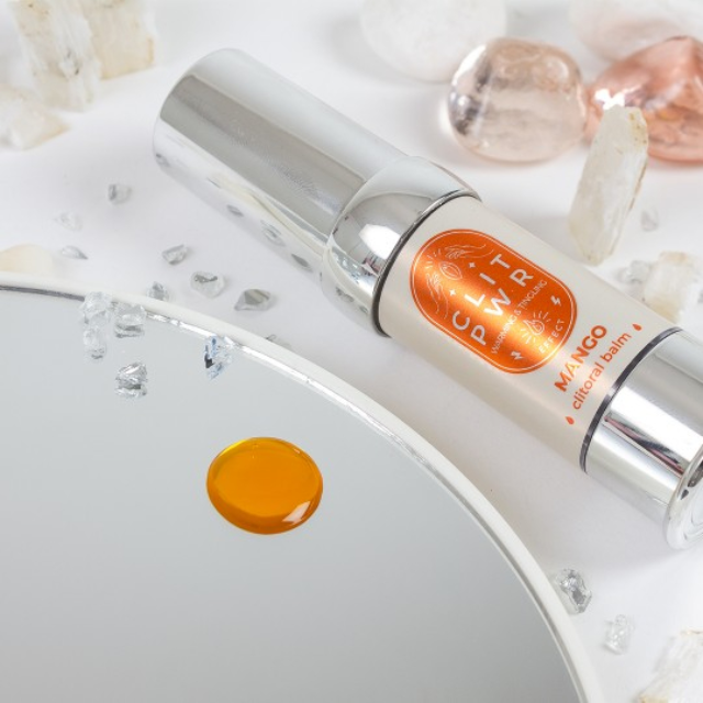 Balsam Secret Play CLIT PWR - MANGO, pentru stimularea clitorisului si orgasmului feminin, 15ml