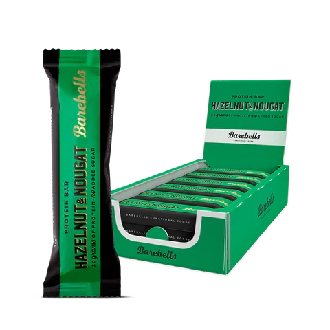 Barebells Hazelnut & Nougat Protein Bar 12 x 55g