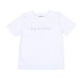 Introducing the Magnolia Baby white Big Brother tee for toddler boys! The perfect gift for a brand-new big brother, this comfortable and stylish tee will make him feel special and proud of his new role. Celebrate the bond of brotherhood with this adorable tee.