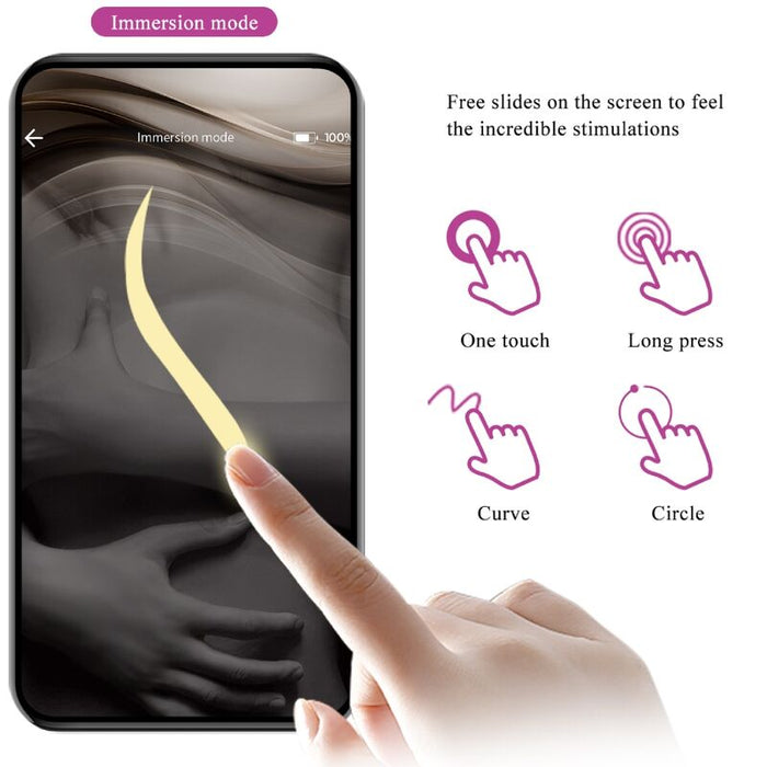 Bile KEGEL - PRETTYLOVE Elvira, 12 functii de vibratie, control la distanta prin aplicatie mobila