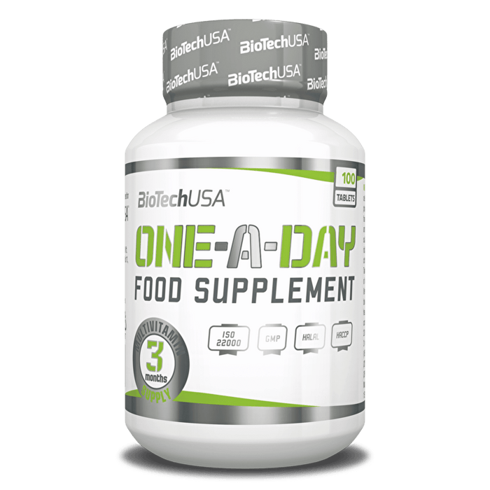 BioTech USA One-a-Day 100 Tablets - gymstop