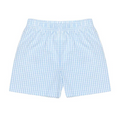 Leo Shorts in Blue & White Check