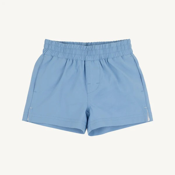 Our Prepletic™ Sheffield Shorts are a staple for your little gent; he will probably need several! Featuring Sarasota Sky, these shorts are preppy and practical and ready for play!