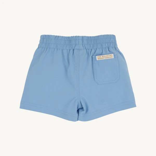 Our Prepletic™ Sheffield Shorts are a staple for your little gent; he will probably need several! Featuring Sarasota Sky, these shorts are preppy and practical and ready for play!