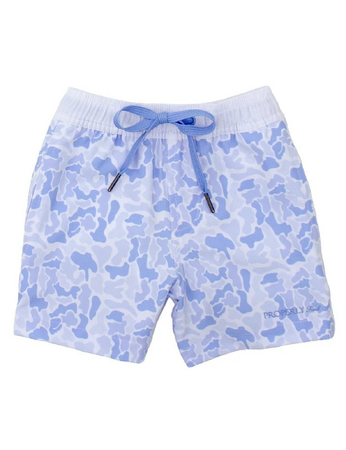 With bold patterns and a comfortable fit, the Riviera Swim Trunk brings fun to every swim. Designed from a quick-drying polyester-spandex blend, it's crafted with a drawstring waist, low-friction FlexFlight Compression liner, and just enough stretch for all-day ease. For extra style, pair it with our Tidal Rashguard and hit the water in confidence.