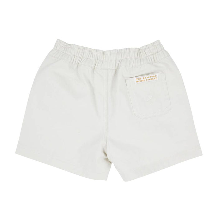 Boy's Twill Sheffield Shorts in Saratoga Stone