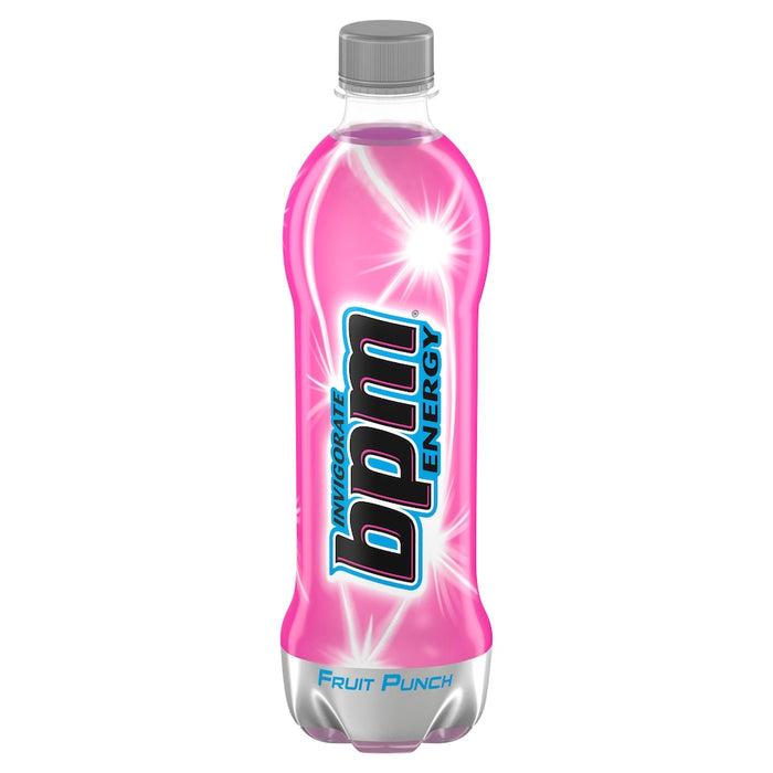BPM Energy Invigorate Fruit Punch 24 x 500ml - Out of Date