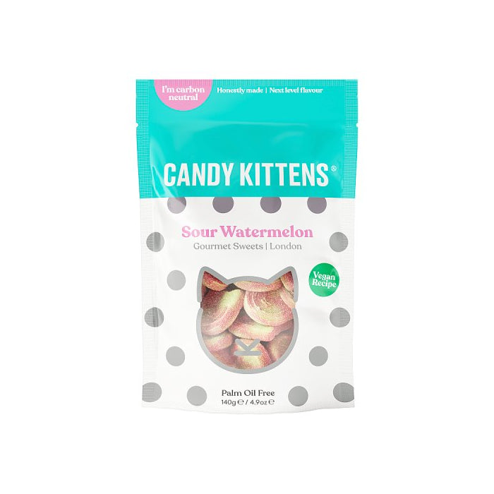 Candy Kittens Sour Watermelon Gourmet Sweets 10 x 125g