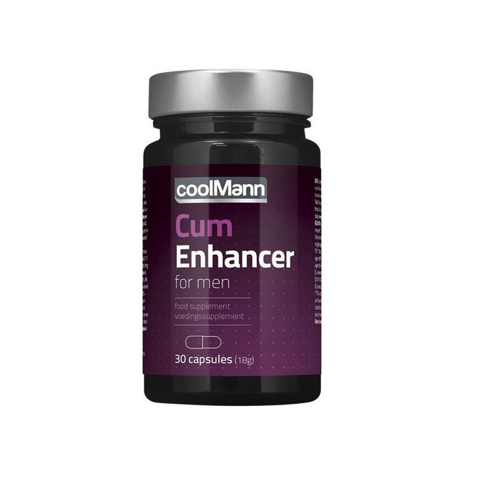 Capsule COBECO Cum Enhancer CoolMan, pentru mărire volum și calitate spermă, susțin fertilitatea masculină, 30 buc
