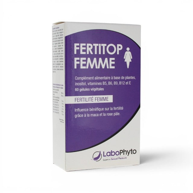 Capsule FertiTop Femme LaboPhyto, pentru fertilitatea femeilor, 60 buc