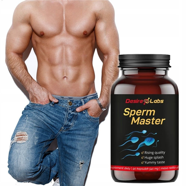 Capsule Sperm Master, supliment marire volum si calitate sperma, 90 capsule