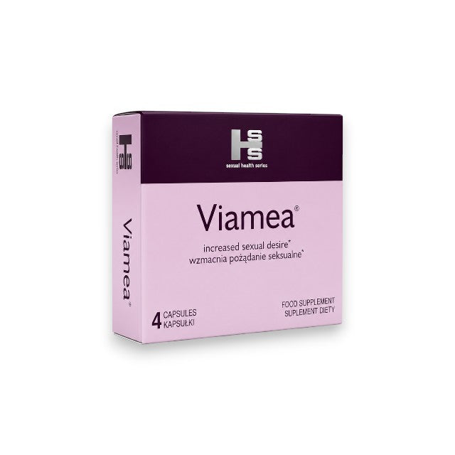 Capsule VIAMEA, pentru cresterea libidoului feminin si orgasm intens, 1 cutie x 4 buc