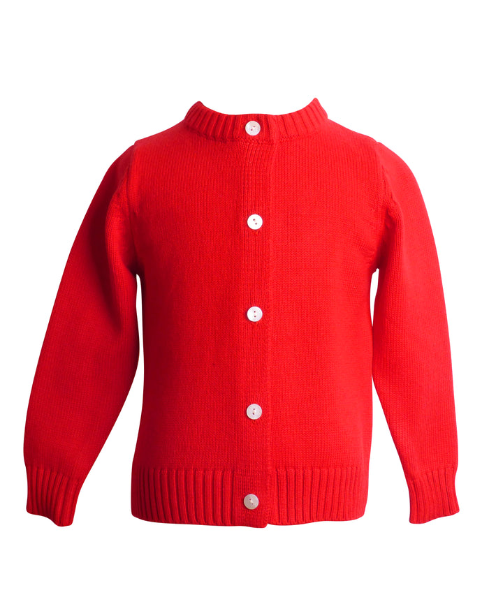 The Carey Cardigan from The Yellow Lamb is a timeless addition to your child's wardrobe, perfect for layering on cooler days. Crafted to complement classic outfits, it offers warmth without compromising style. This essential piece ensures your little ones stay cozy while maintaining a polished, traditional look.