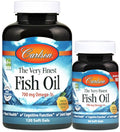 Carlson Labs The Very Finest Fish Oil 700mg Omega-3s 120 + 30 Softgels