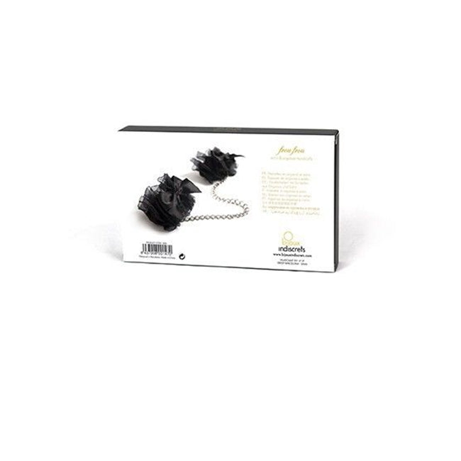 Catuse pentru jocuri erotice, BIJOUX - INDISCRETS FROU FROU, din organza, negre