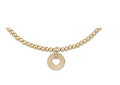 Classic Gold 2mm Bracelet - Love Small Gold Disc