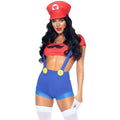 Costum sexy LegAvenue - Mario, culoare rosu si albastru, marimea S