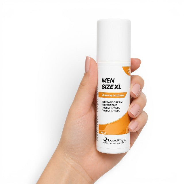 Crema MENSIZE XL, Labophyto, pentru erectie puternica si marire penis in lungime si grosime, 60 ml