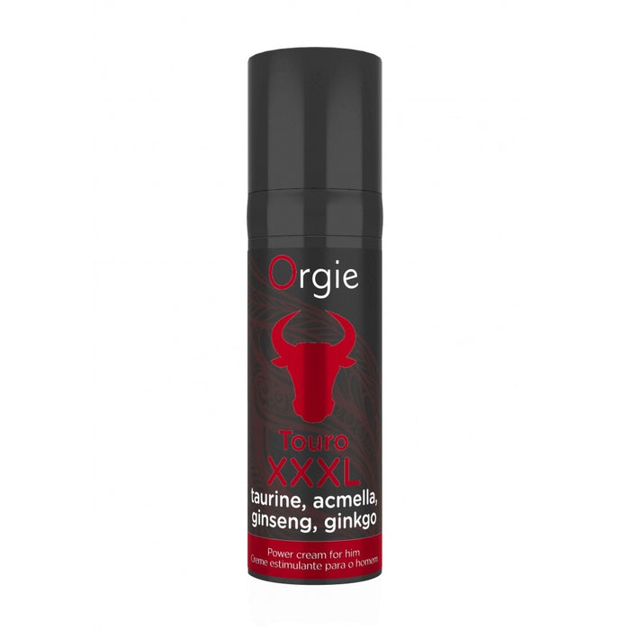 Crema ORGIE TOURO - XXXL, pentru erectii puternice si de durata, 15 ml