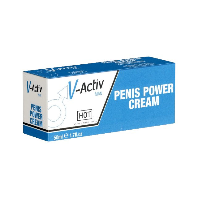 Crema V-Activ Penis Power, pentru potenta si erectii ferme, 50 ml