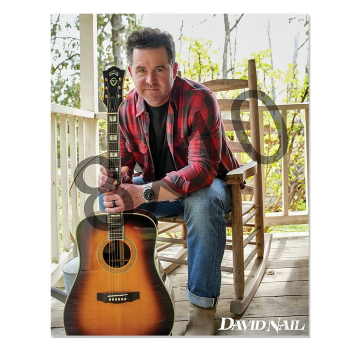 David Nail 8x10- w/ Guitar
