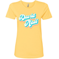 David Nail Ladies Yellow Retro Tee