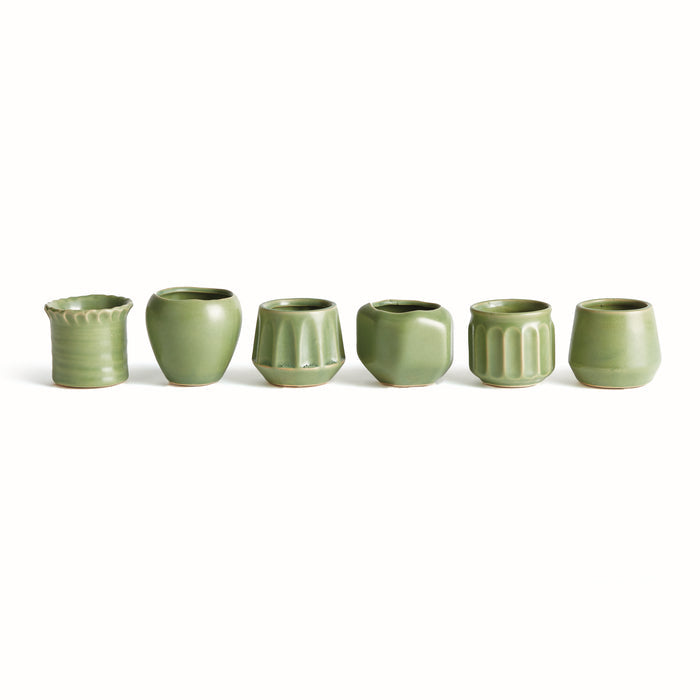 Dezie Mini Pots, Set Of 6