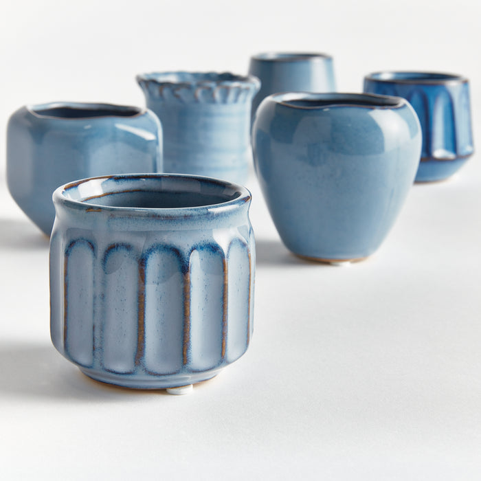 Dezie Mini Pots, Set Of 6 - View 2