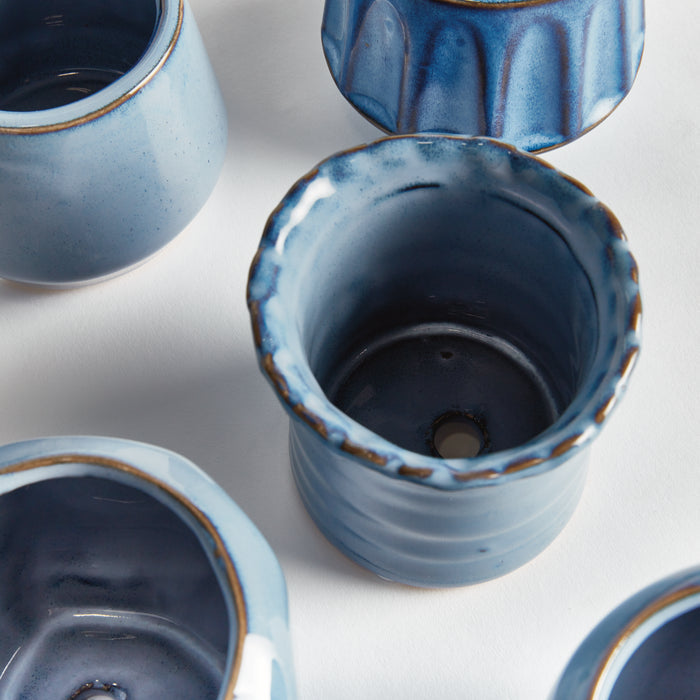 Dezie Mini Pots, Set Of 6 - View 3