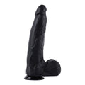 Dildo realist EXTREME by Hidden Desire DONG XXL, din PVC neted, diametru 7 cm, lungime 32 cm, negru