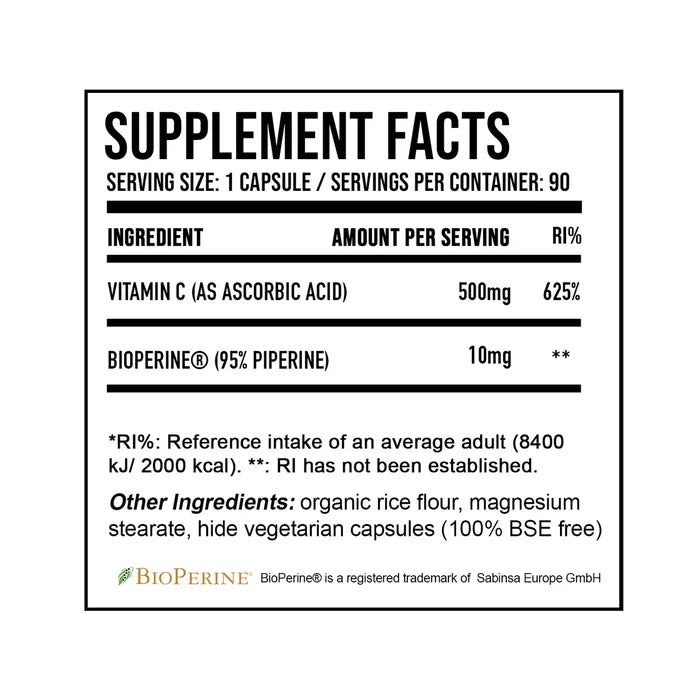 DNA Sports Vitamin C 90 Caps
