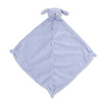 A perfect little security blankie and tagalong for your child. The delicious cashmere-like material is perfect for babies and toddlers to snuggle. Each blankie features a sweet animal head that's easy to grip. It will bring smiles and comfort to your little napper and will likely become a favorite animal friend to take along on many adventures.

Soft and snuggly
100% Polyester microfiber
Machine washable
Measures 13"x13"