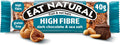 Eat Natural High Fibre Dark Chocolate & Salt 12 x 40g - Out of Date & Damaged Boxes