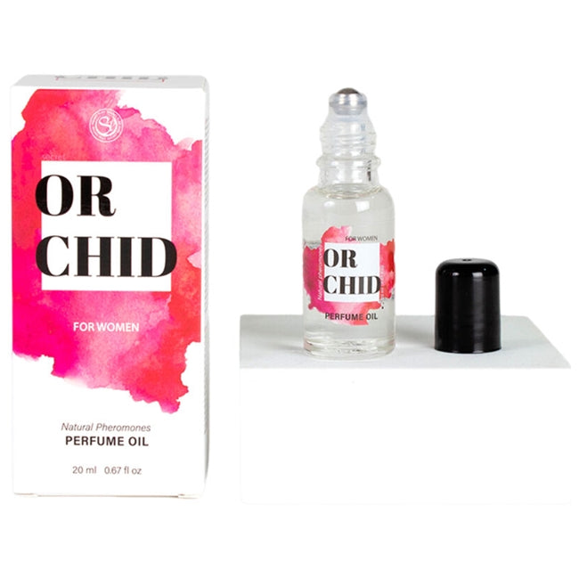 Esenta de parfum cu feromoni ORCHID- Secret Play, textura uleioasa, pentru femei, 20 ml