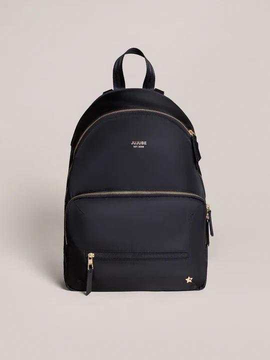 Everyone needs a trusty, everyday bag, and the Everyday Backpack from JuJuBe is here to be just that

Machine washable
11 pockets, including 2 insulated bottle pockets
Travel made easy with a trolley sleeve and removable stroller straps
Comfortable, adjustable shoulder straps
Removable stroller straps
Cushioned changing pad